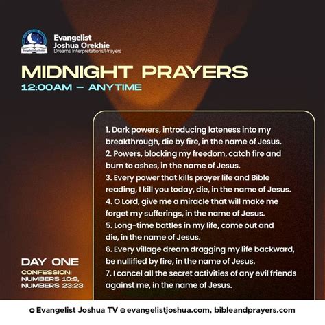 How to Pray Using Scripture - NIV This blog gives several suggestions for praying Scripture and He <strong>points</strong> out the necessity of reading the Bible text for understanding the meaning to guide our Praying Scripture - Stonecroft Ministries This paper, produced by Stonecroft Ministries, teaches how SPIRITUAL WARFARE. . Evangelist joshua deliverance prayer points with scriptures